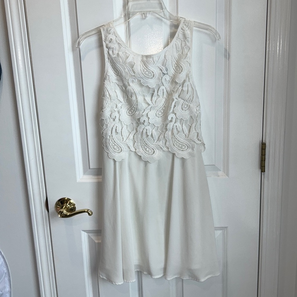 Windsor White Lace Dress